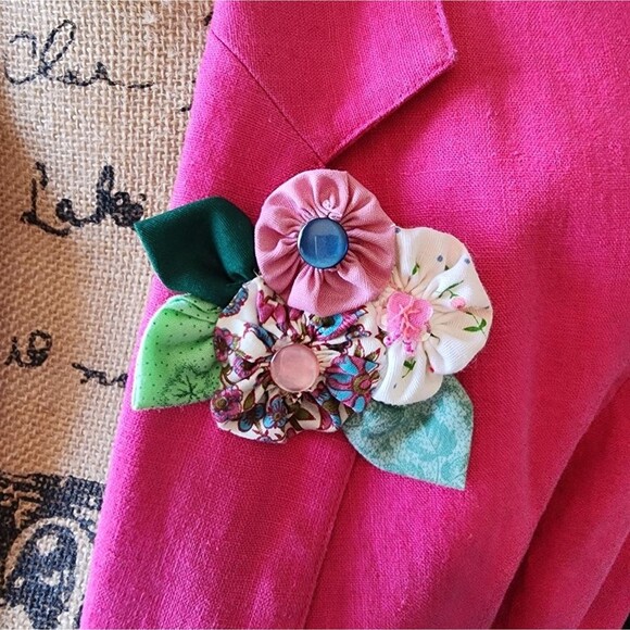 Rafaella Blazer Wmns SZ 6 Vintage Retro Barbiecore Summer Office Business Casual - Picture 2 of 4